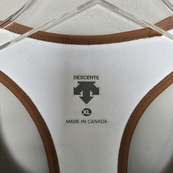 Descente Retro Y2K Boho Floral Cycling Tank Running Biking Workout Racerback XL - Picture 4 of 9